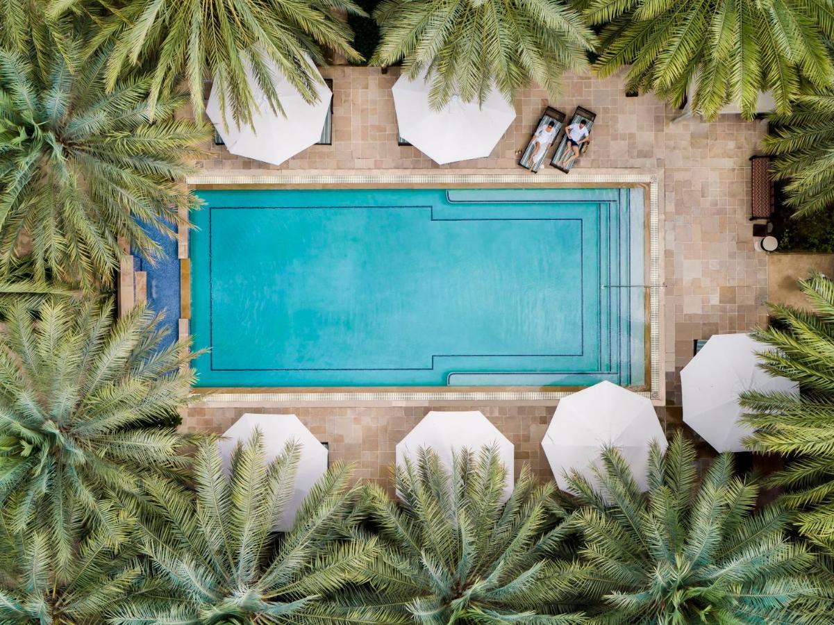 Jumeirah Dar Al Masyaf Dubai Dış mekan fotoğraf Aerial view of the pool at the Four Seasons Hotel